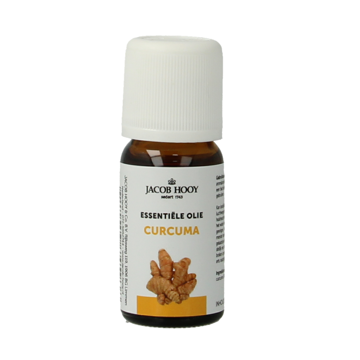 Jacob Hooy Curcuma olie 10.00 Milliliter