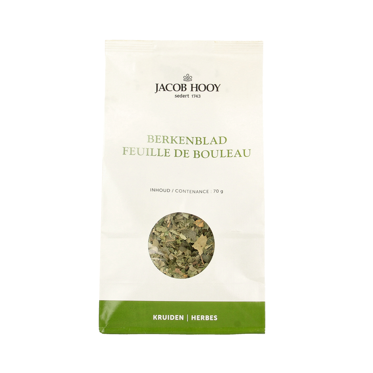 Jacob Hooy Berkenblad 70.00 Gram