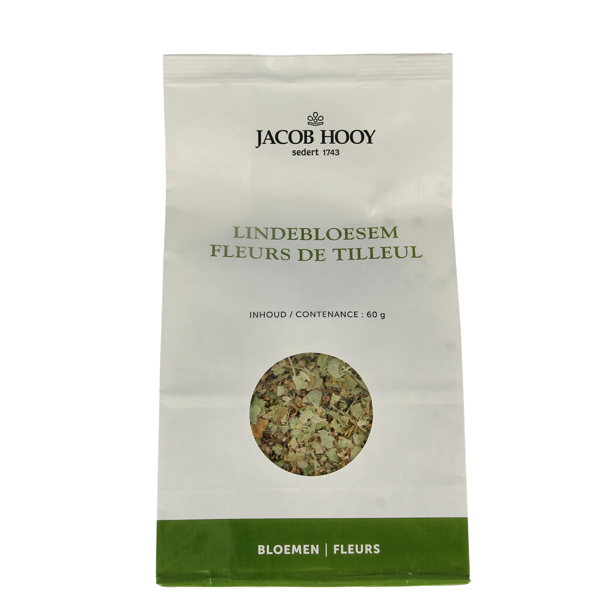 Jacob Hooy Lindebloesem gesneden  60.00 Gram