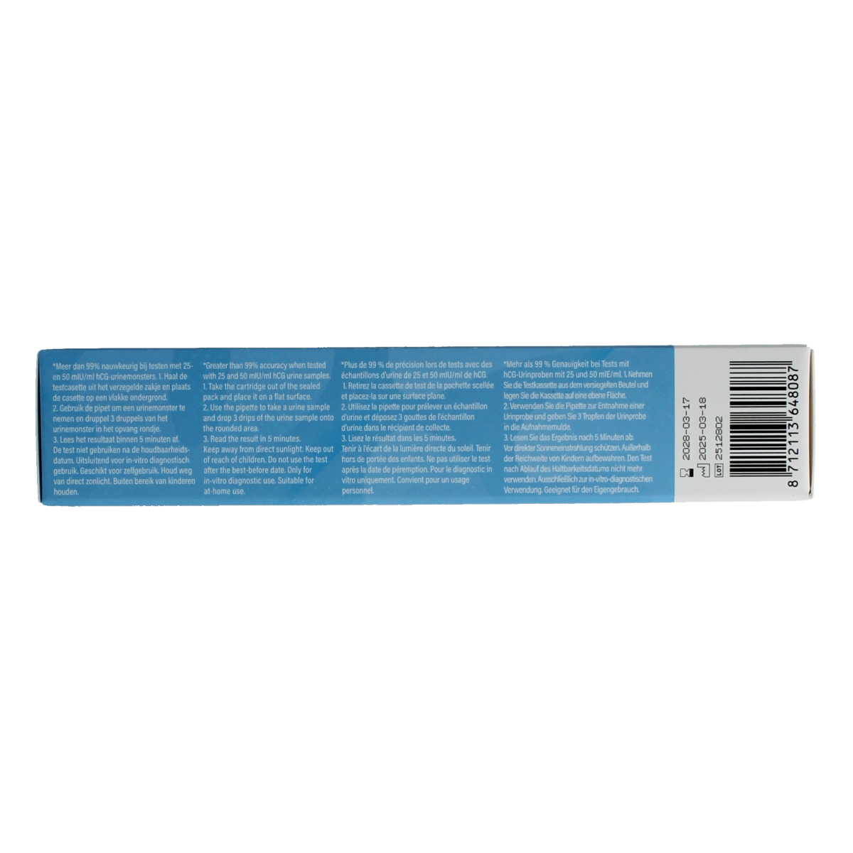 Clairivo Zwangerschapstest cassette 2.00 Stuks