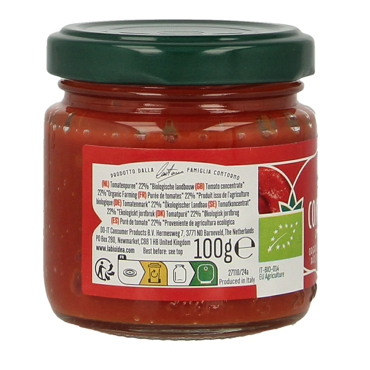 Bioidea Tomatenpuree 22% bio 100.00 Gram