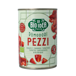 Bioidea Tomatenstukjes in blik bio 400 Gram