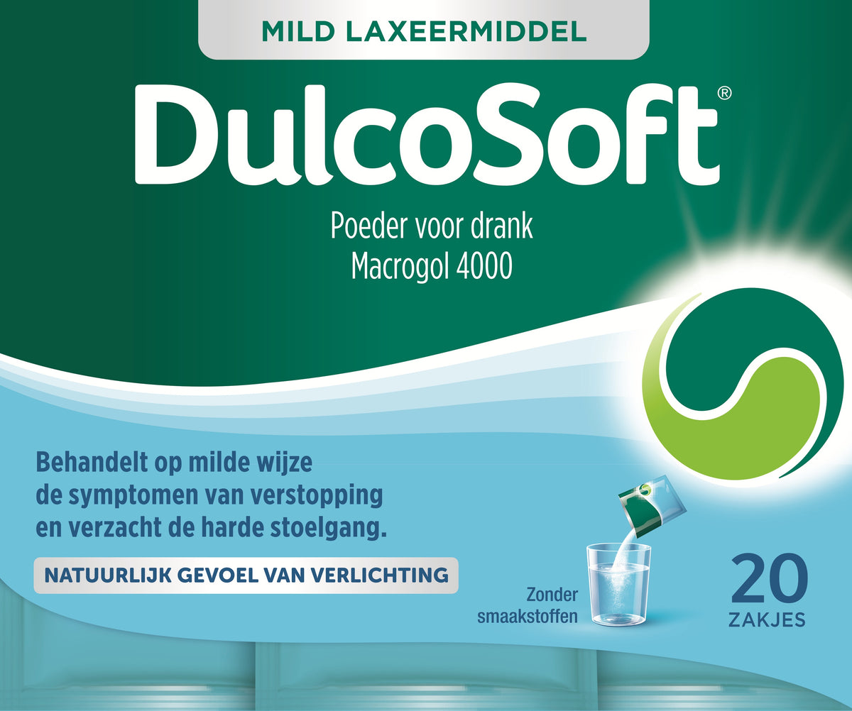 Dulcosoft Macrogol 4000 sachets 20.00 Stuks