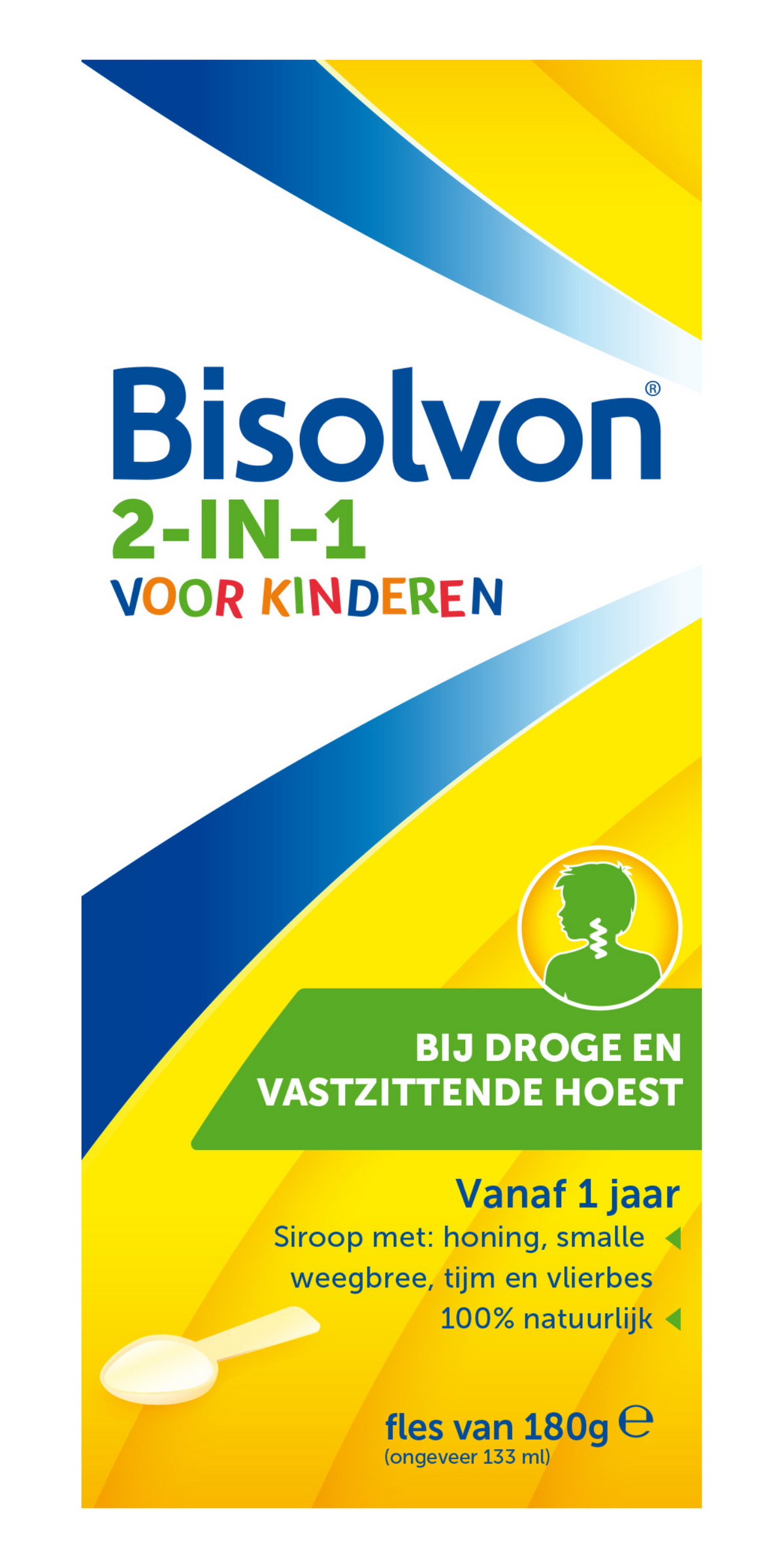 Bisolvon Drank 2-in-1 kind 133.00 Milliliter