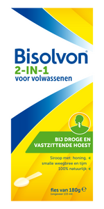 Bisolvon Drank 2-in-1 volwassenen 133.00 Milliliter