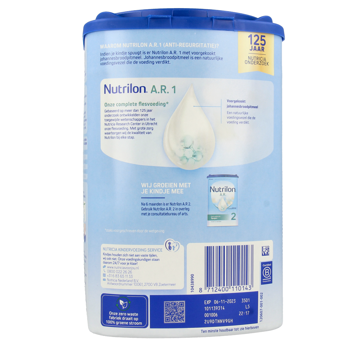 Nutrilon A.R. 1  800.00 Gram