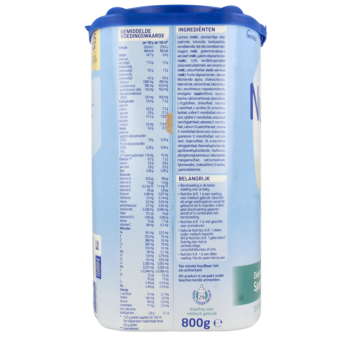 Nutrilon A.R. 1  800.00 Gram