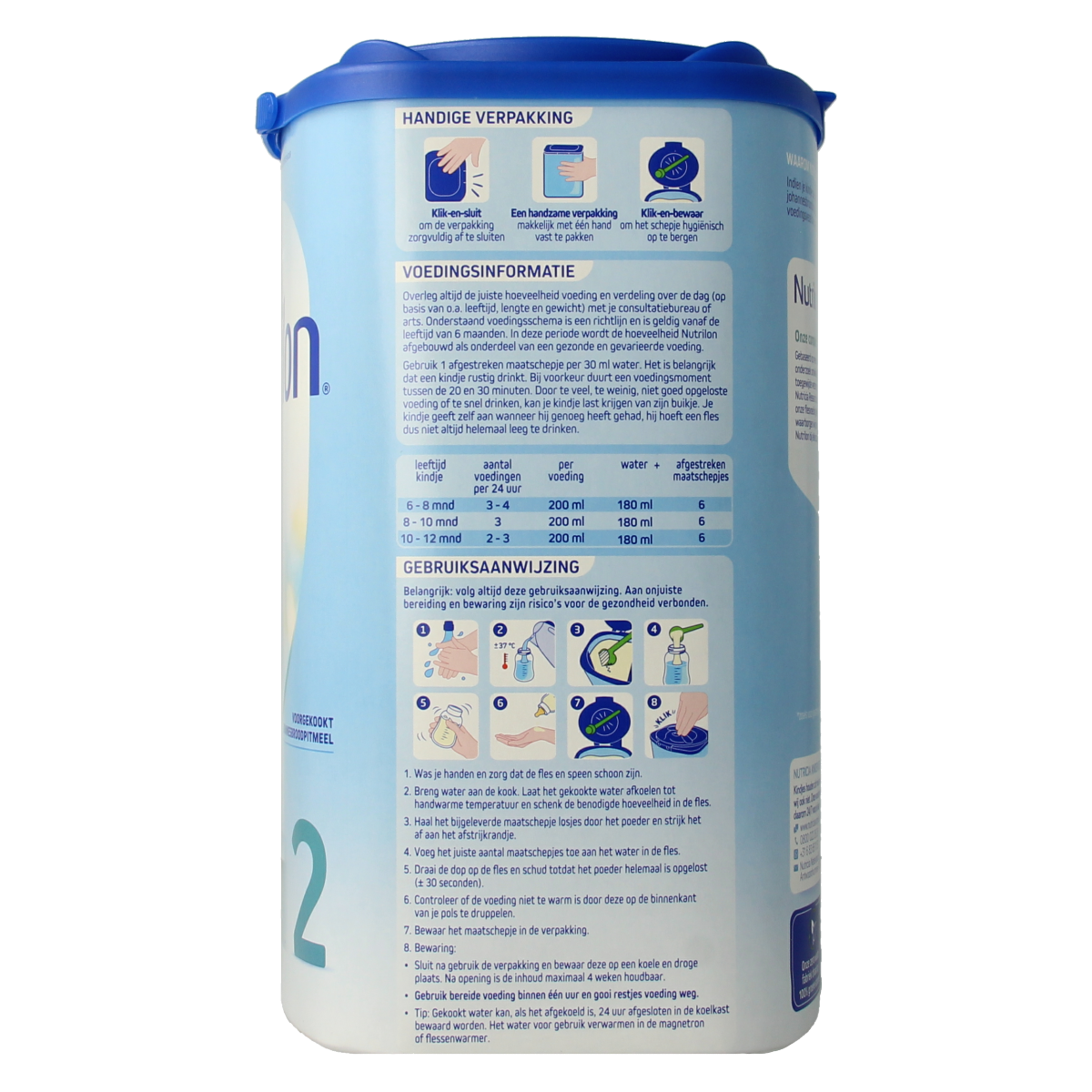 Nutrilon A.R. 2  800.00 Gram
