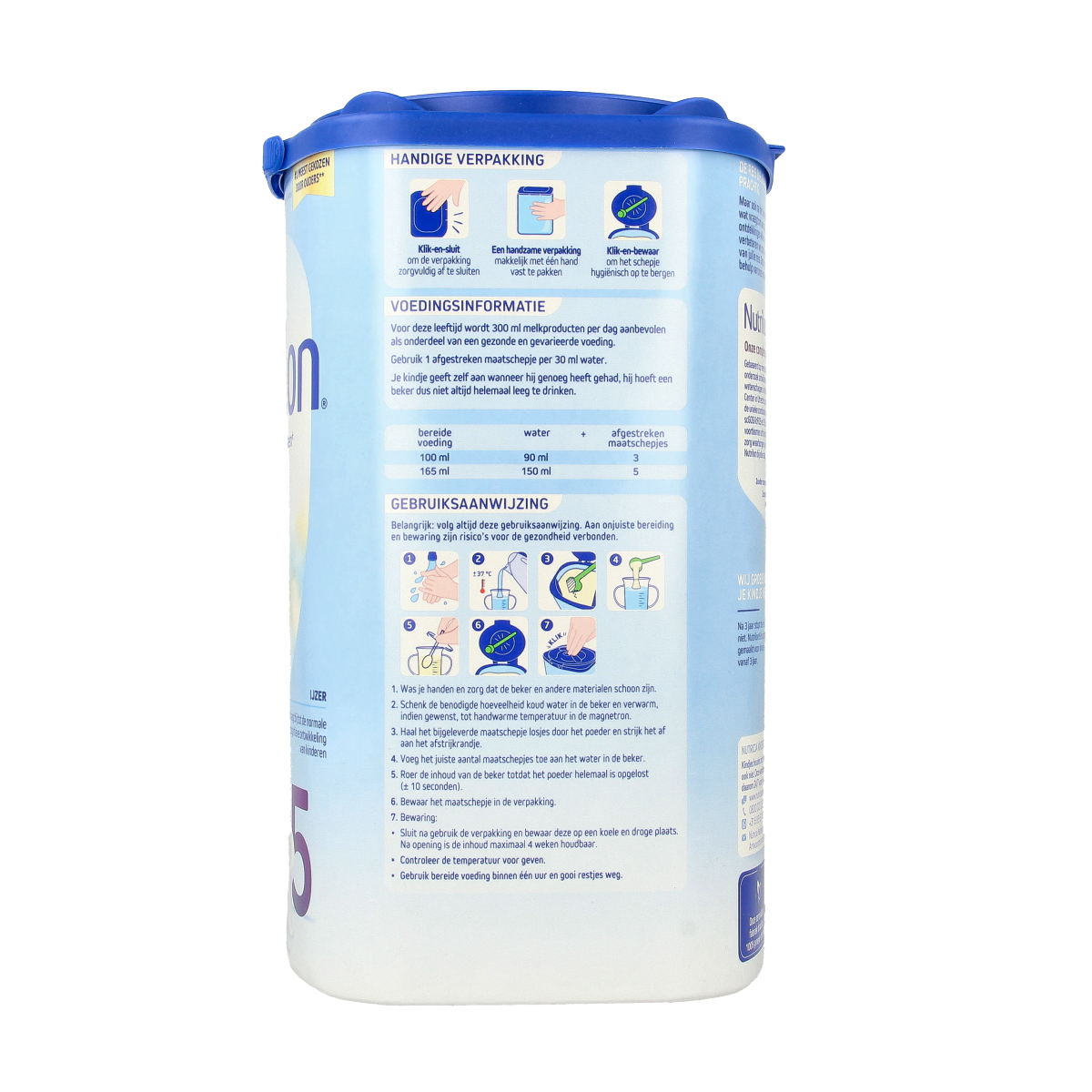 Nutrilon 5 Peuter groeimelk poeder 800.00 Gram