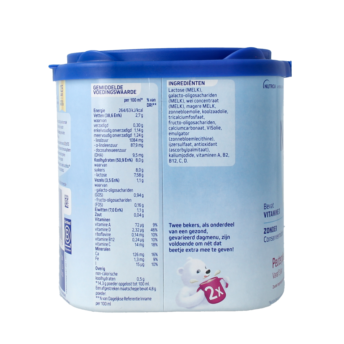 Nutrilon 6 Peutermelkplus melk poeder 400.00 Gram
