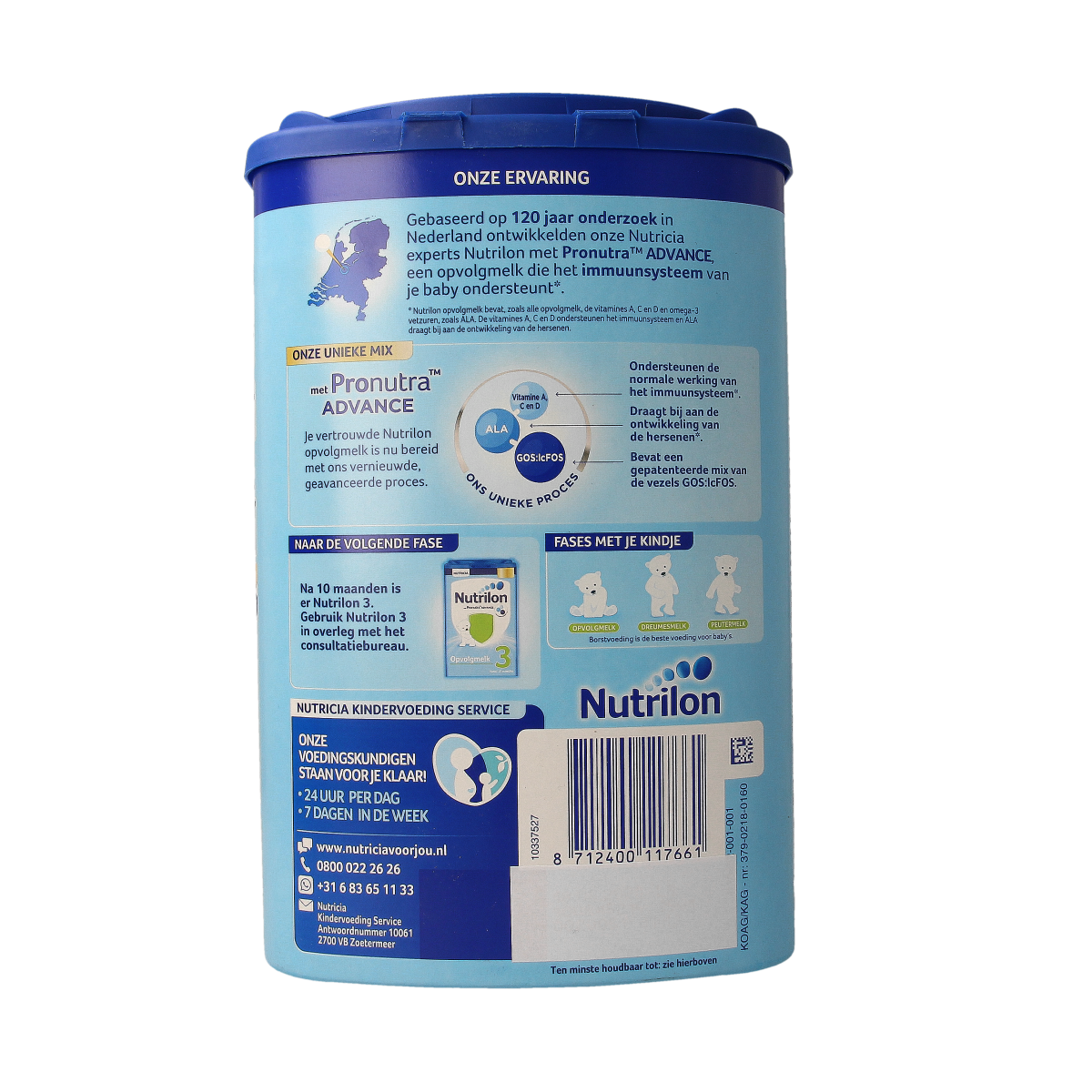 Nutrilon Standaard 2 opvolgmelk 800.00 Gram
