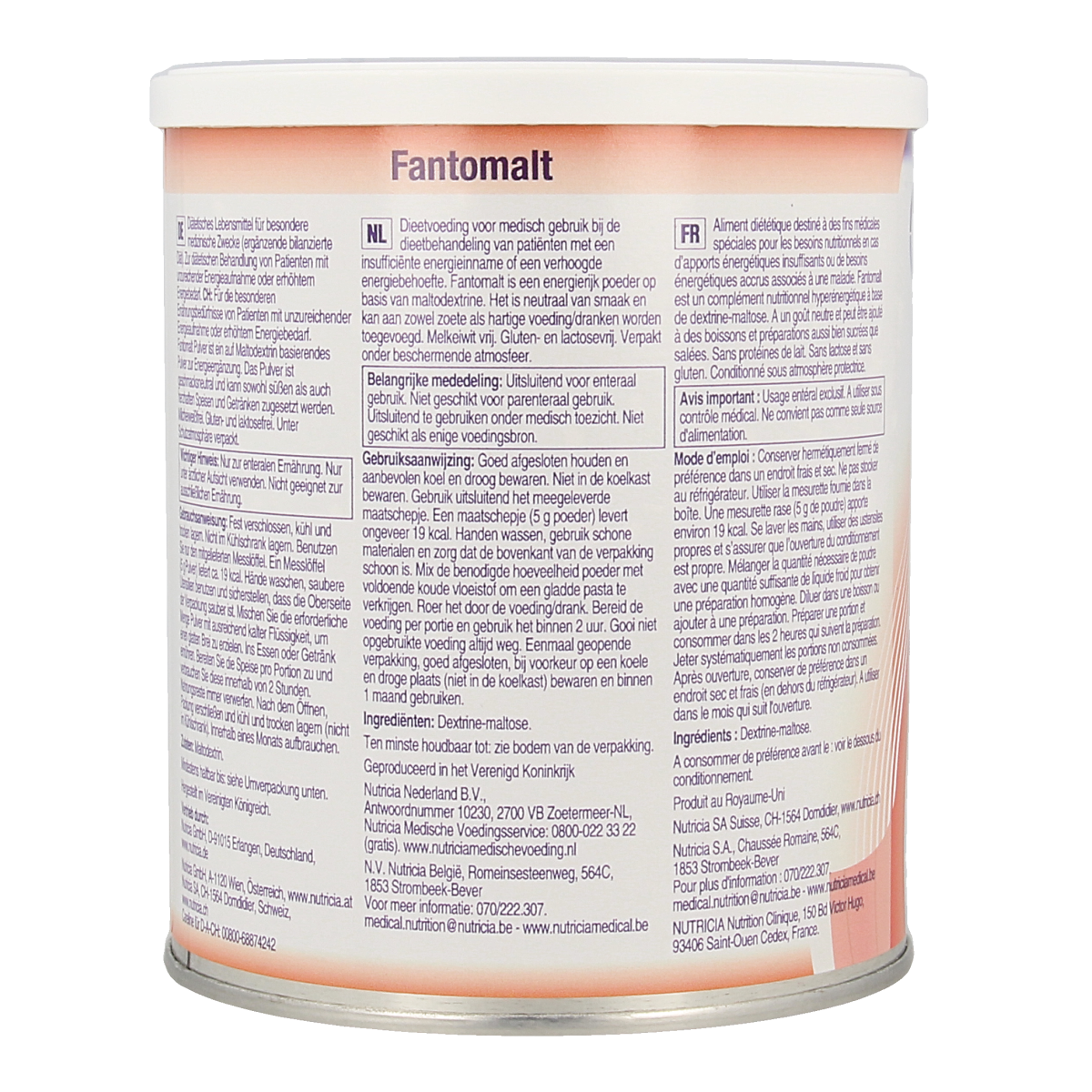 Fantomalt Poeder 400.00 Gram