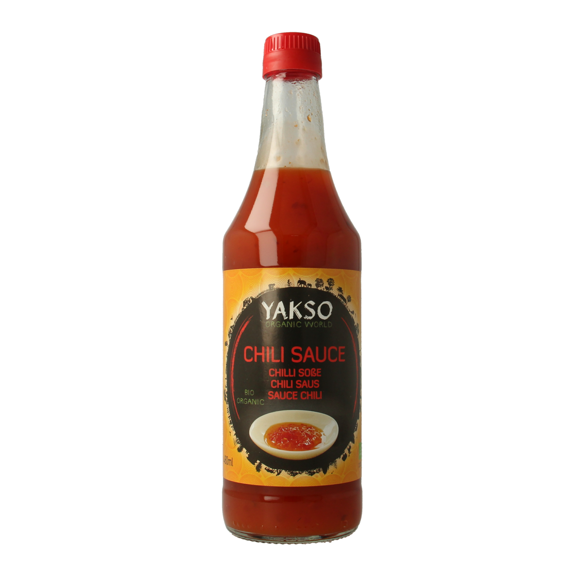 Yakso Chilisaus bio 480.00 Milliliter