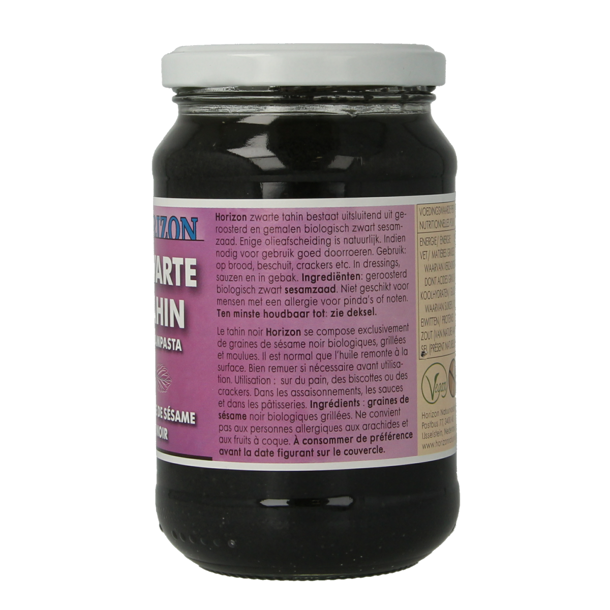 Horizon Zwarte tahin bio 350.00 Gram