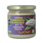 Monki Witte amandelpasta eko bio 330 Gram