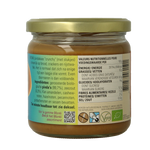 Monki Pindakaas crunchy met zout eko bio 330 Gram