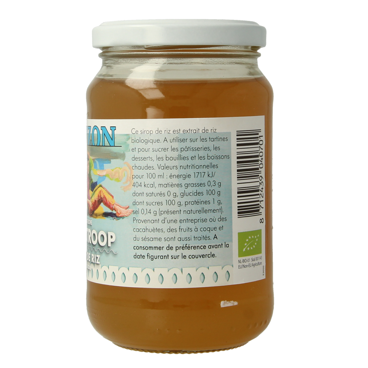 Horizon Rijststroop eko bio 450.00 Gram