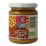 Krekeltje Pindakaas met zout eko bio 250.00 Gram