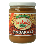 Krekeltje Pindakaas met zout eko bio 500.00 Gram