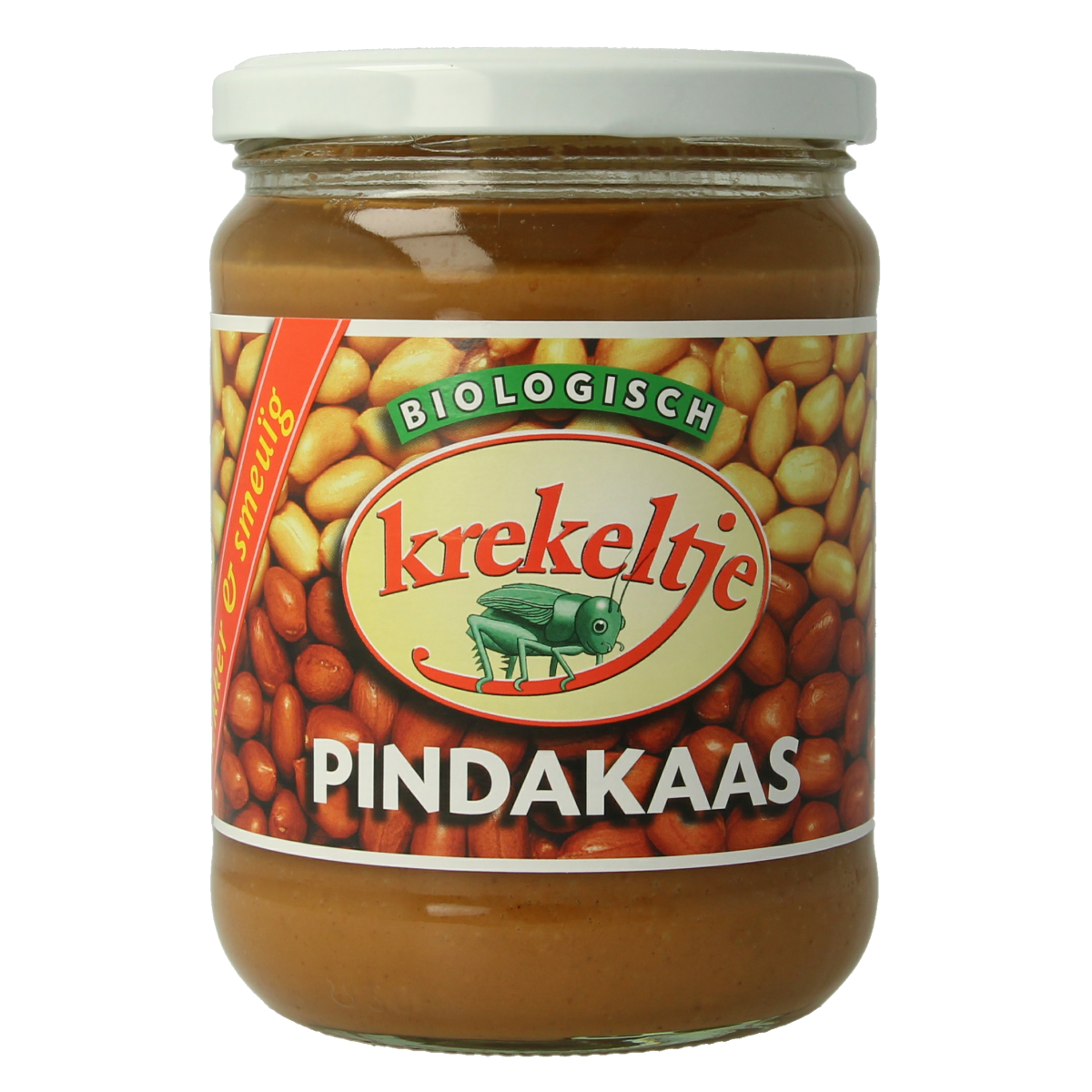 Krekeltje Pindakaas met zout eko bio 500.00 Gram