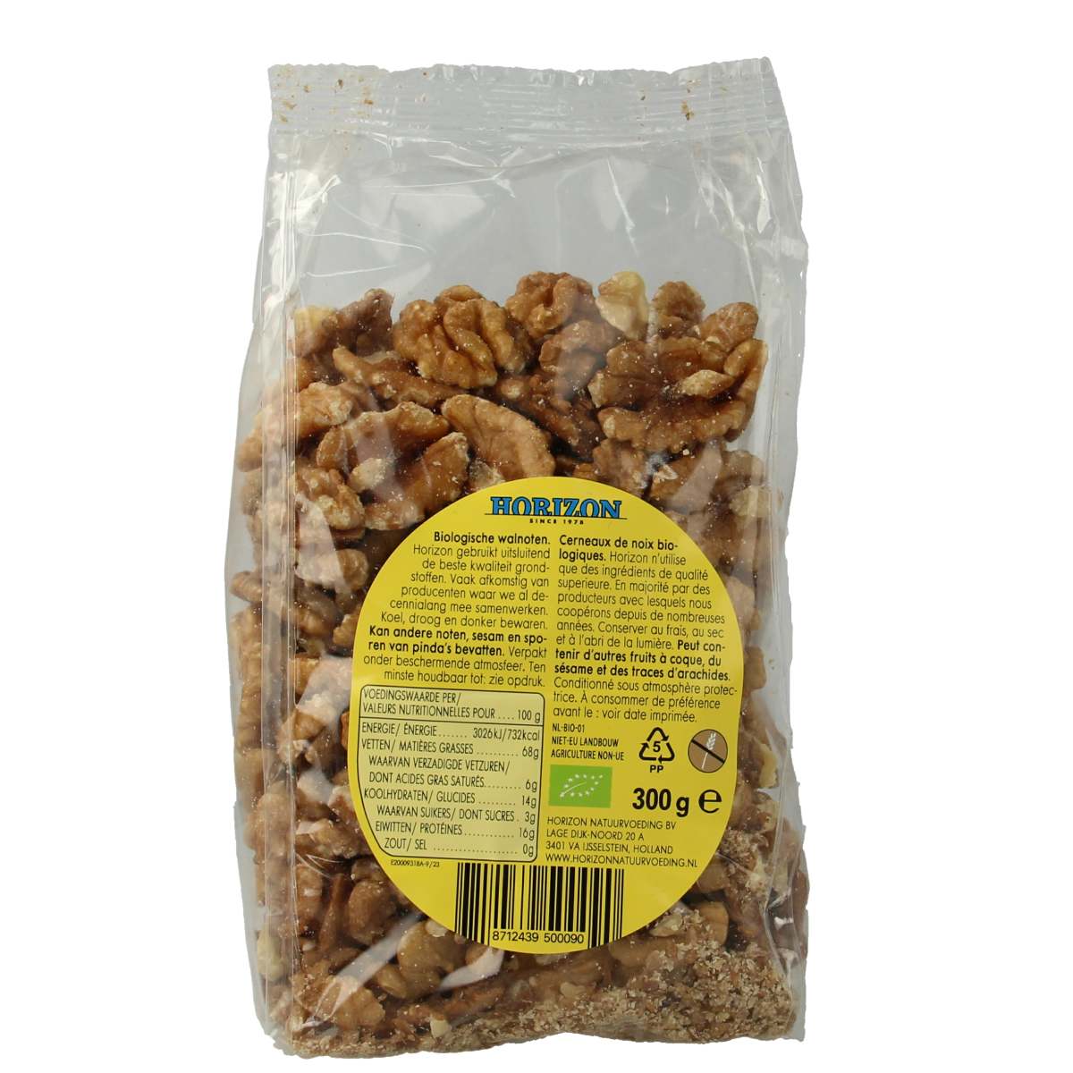 Horizon Walnoten bio 300.00 Gram