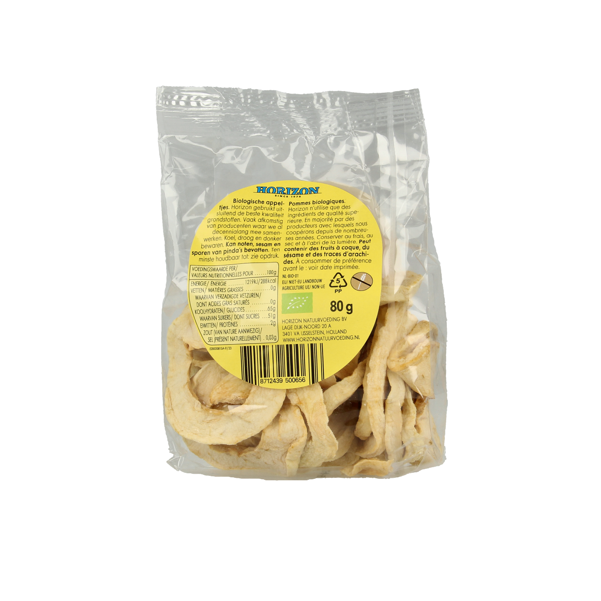 Horizon Appelringen bio 80.00 Gram