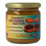 Monki Pinda rozijnenpasta bio 330.00 Gram