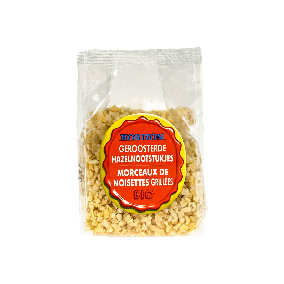 Horizon Geroosterde hazelnootstukjes bio 125.00 Gram