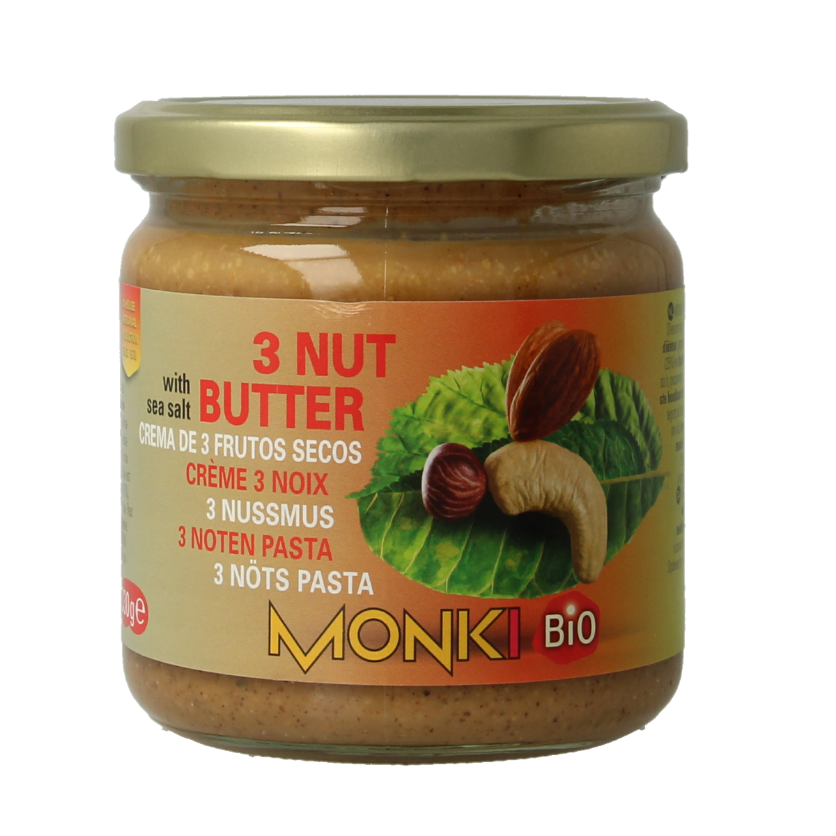 Monki 3 Notenpasta bio 330.00 Gram