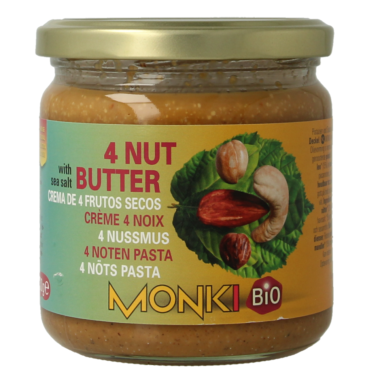 Monki 4 Notenpasta bio 330.00 Gram