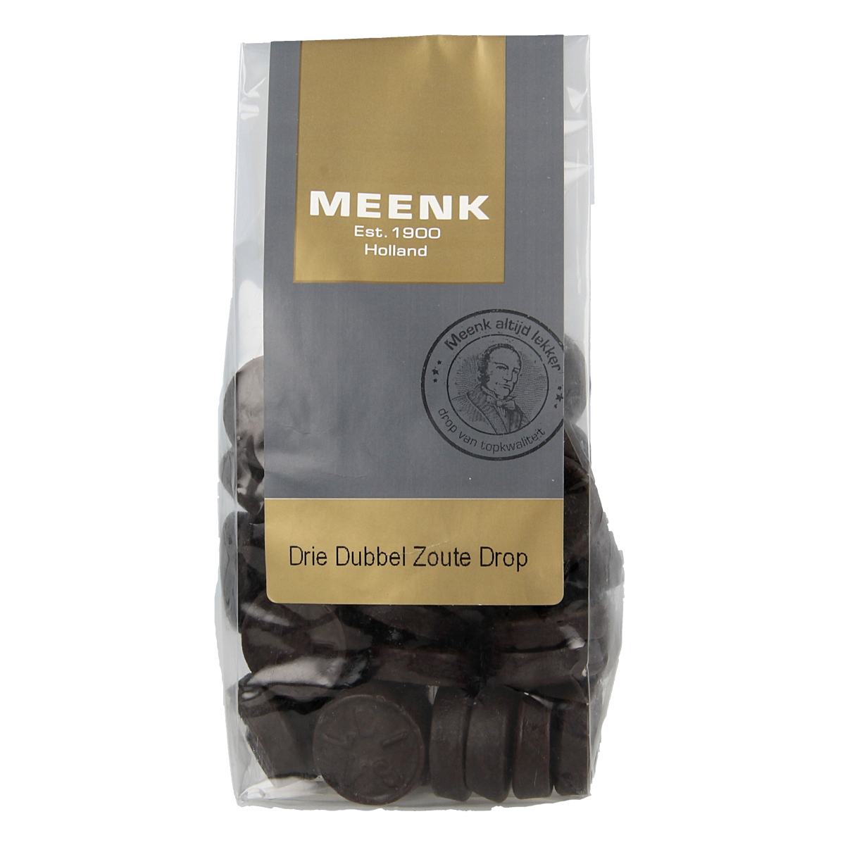 Meenk 3 Dubbel zoute drop 180.00 Gram