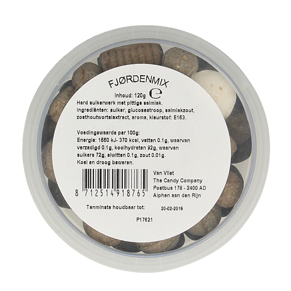 Kindly's Fjordenmix 120.00 Gram