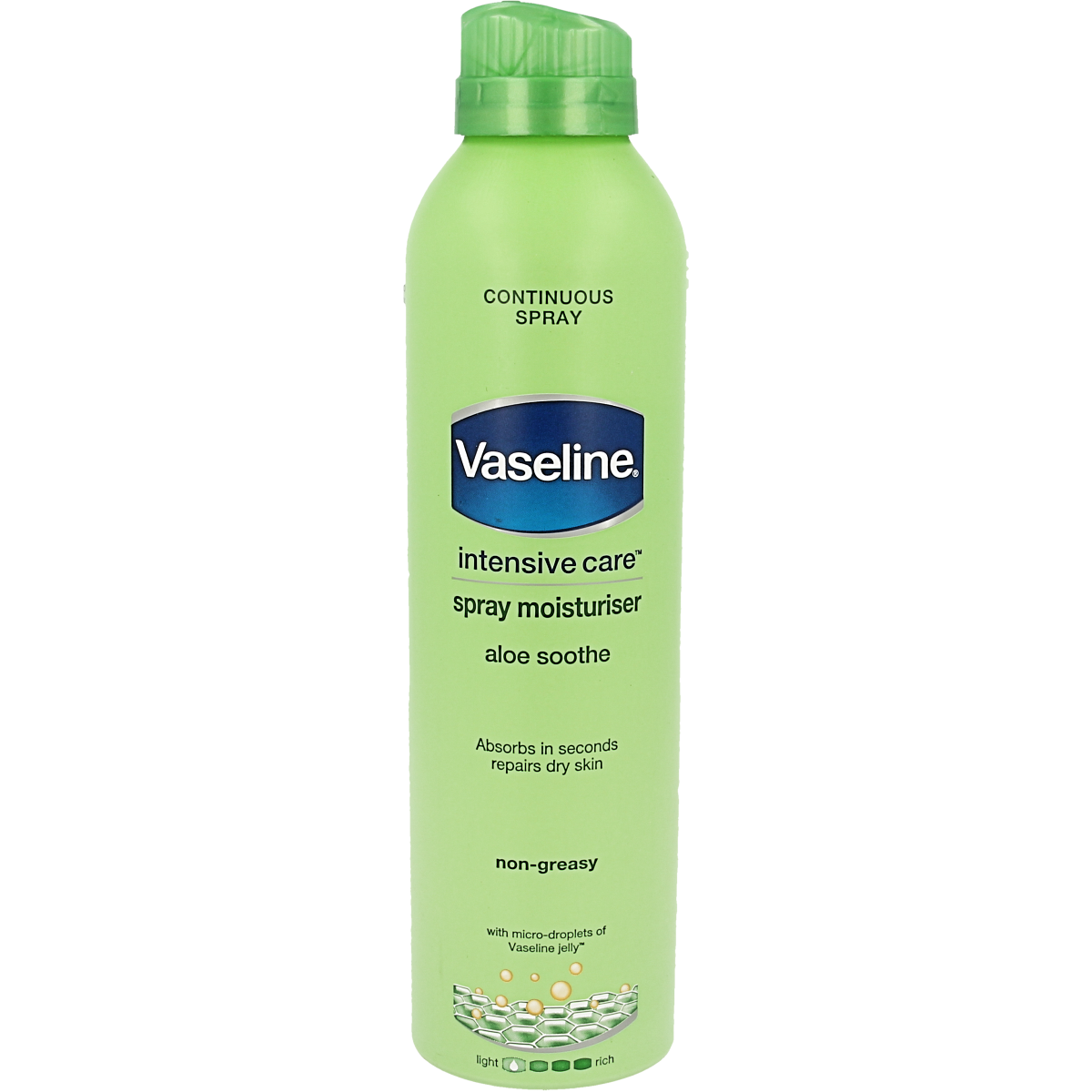 Vaseline Lotion spray aloe vera 190.00 Milliliter