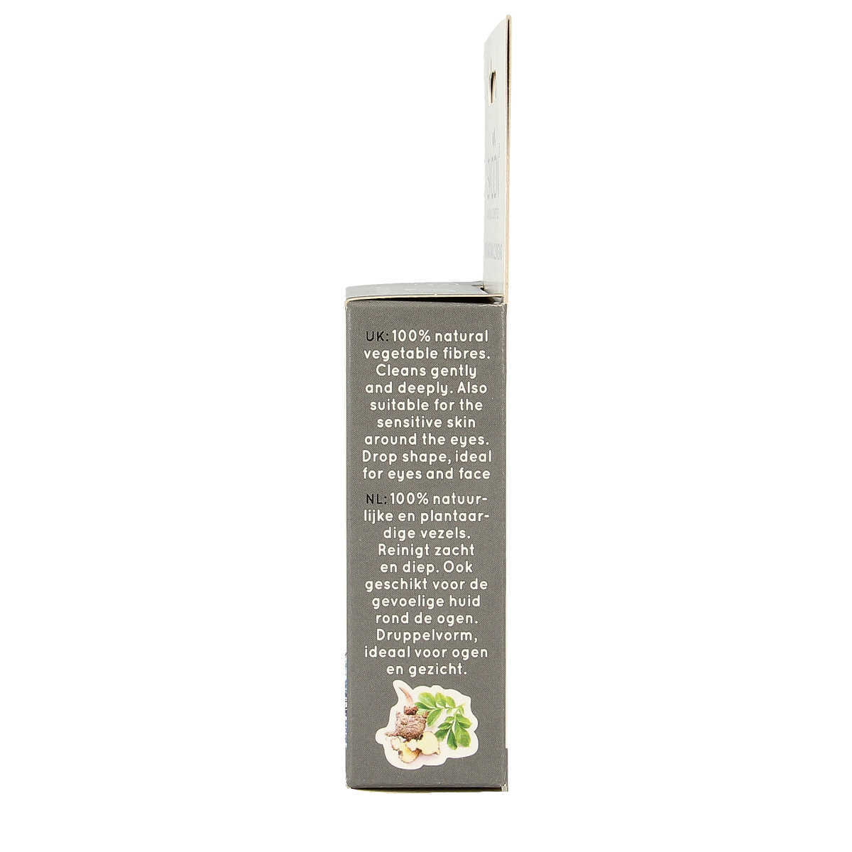 Skoon Konjac spons bamboo charcoal bio 1.00 Stuks