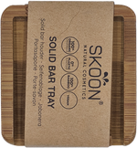 Skoon Solid bar tray - 1 bar - all bamboo 1 Set