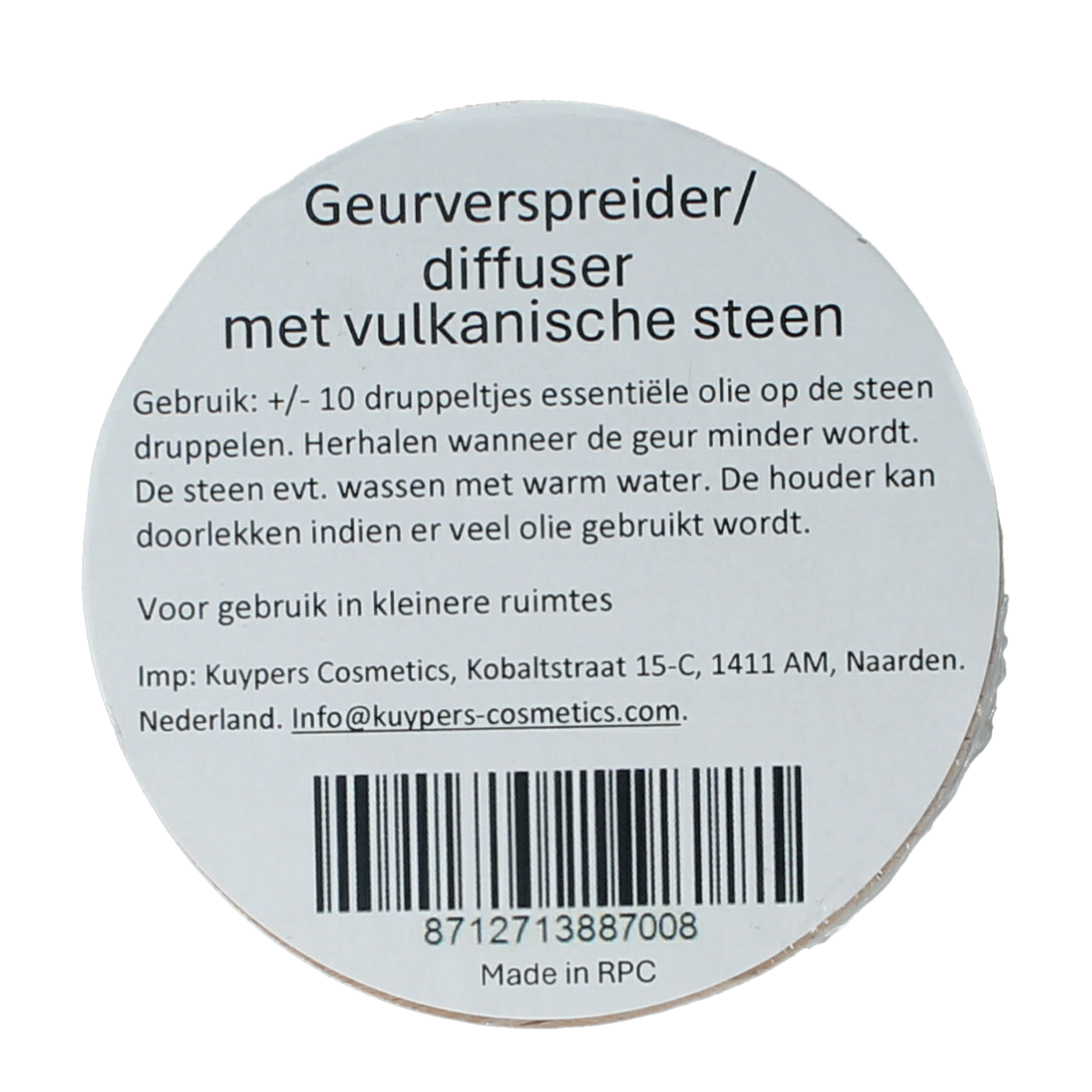 Soylites Geurverspreider met vulkanische steen 1.00 Stuks