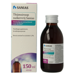 Sanias Thijmsiroop suikervrij 150 Milliliter