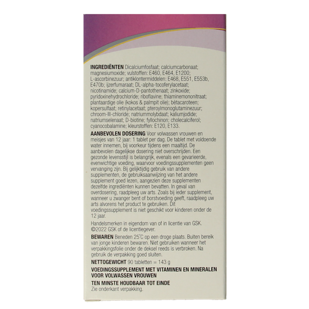 Centrum Women advanced 90.00 Tabletten