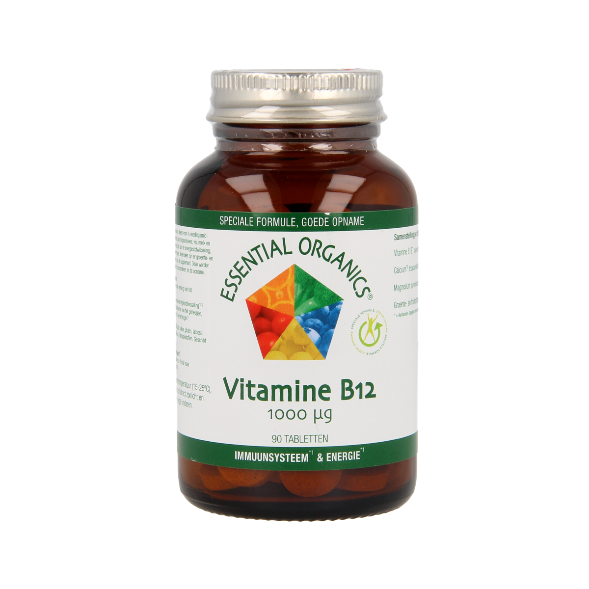 Essential Organics Vitamine B12 1000mcg 90.00 Tabletten