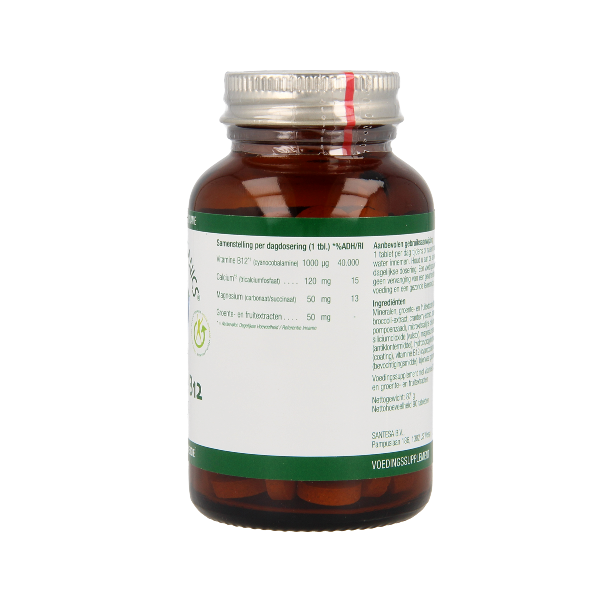 Essential Organics Vitamine B12 1000mcg 90.00 Tabletten