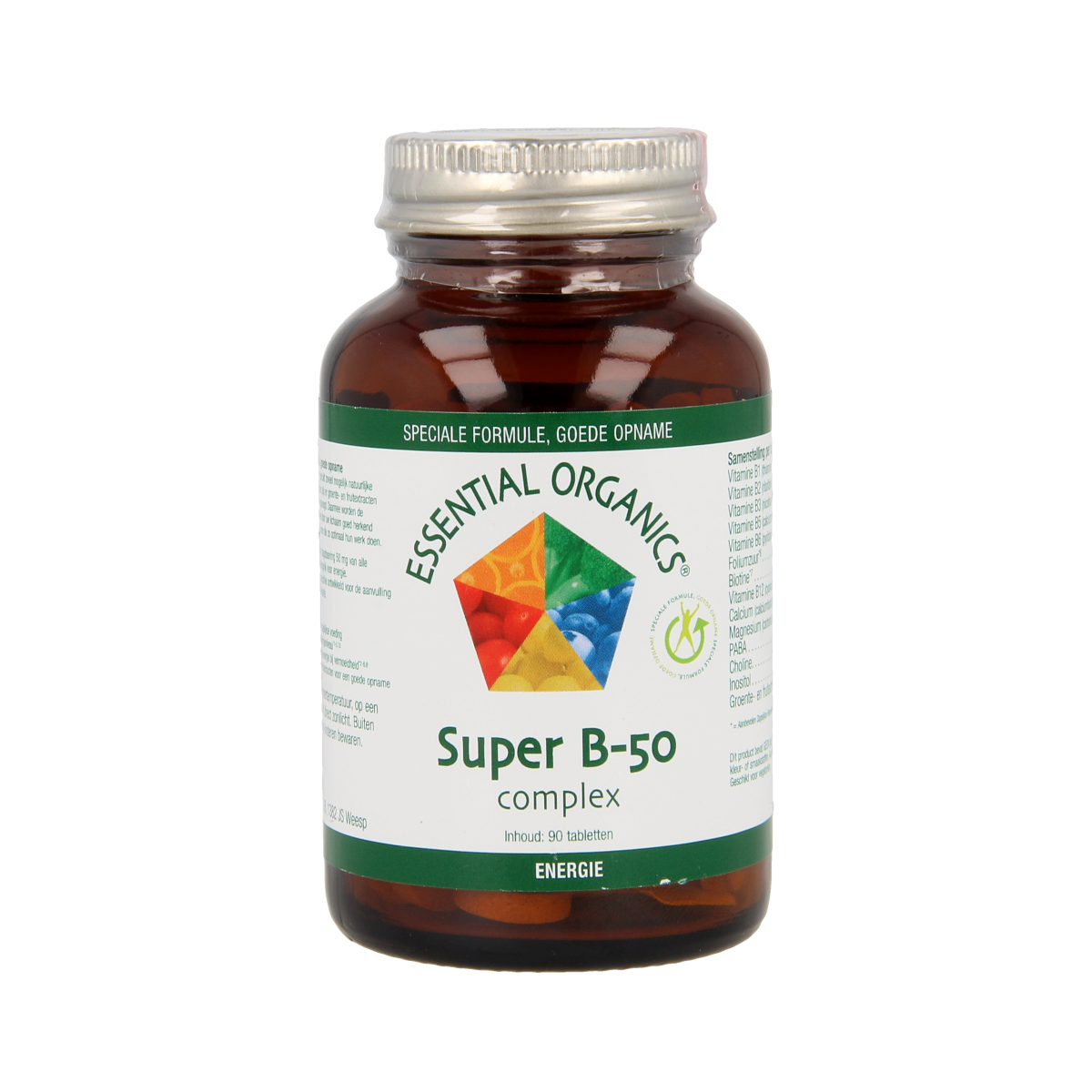 Essential Organics Super B50 complex 90.00 Tabletten