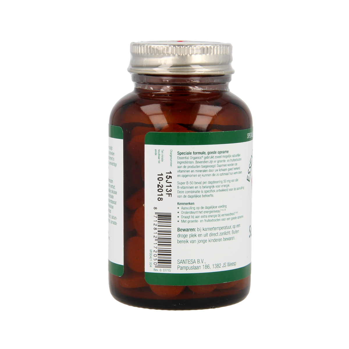 Essential Organics Super B50 complex 90.00 Tabletten