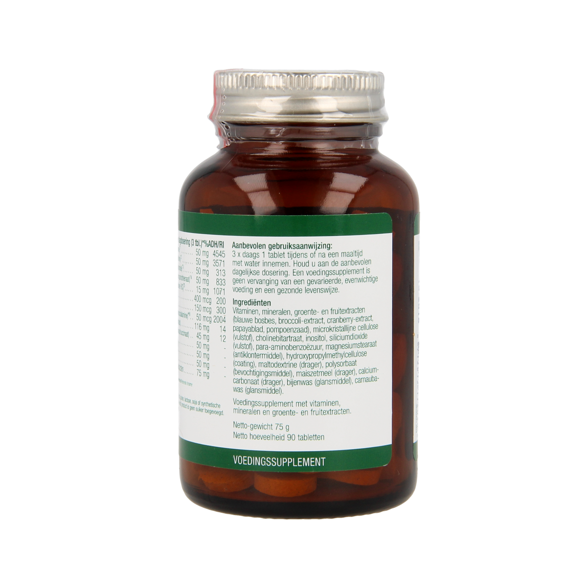 Essential Organics Super B50 complex 90.00 Tabletten