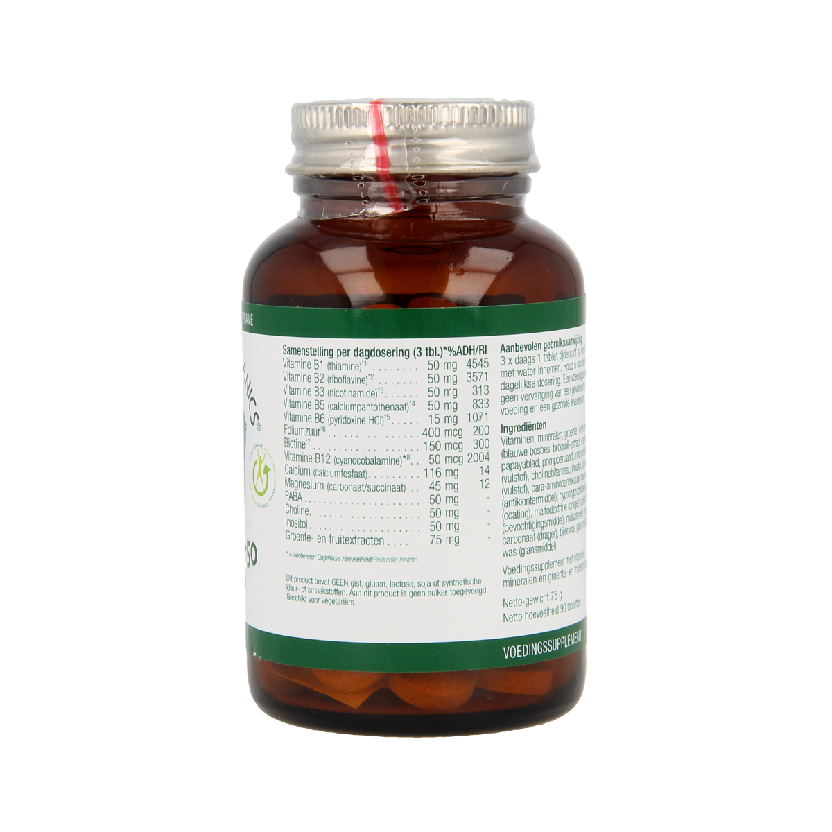 Essential Organics Super B50 complex 90.00 Tabletten