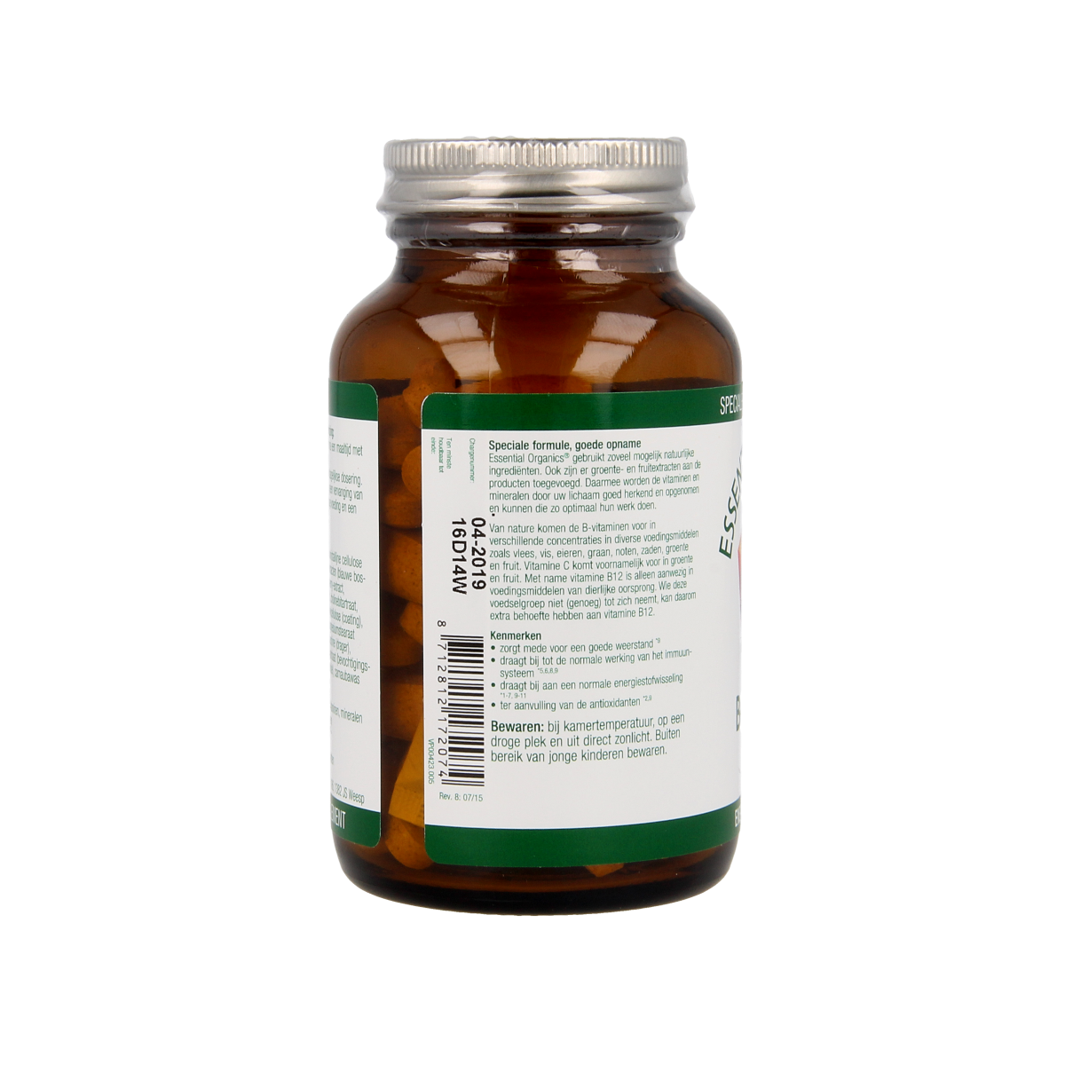 Essential Organics Bplex & C 90.00 Tabletten