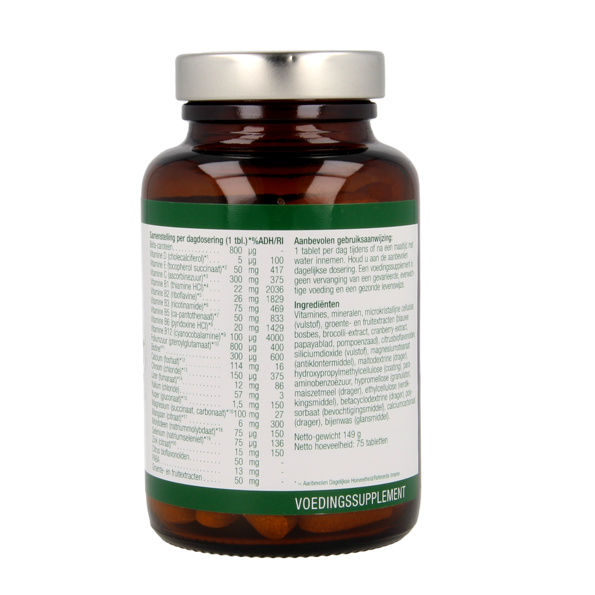 Essential Organics Ultra plex 75.00 Tabletten