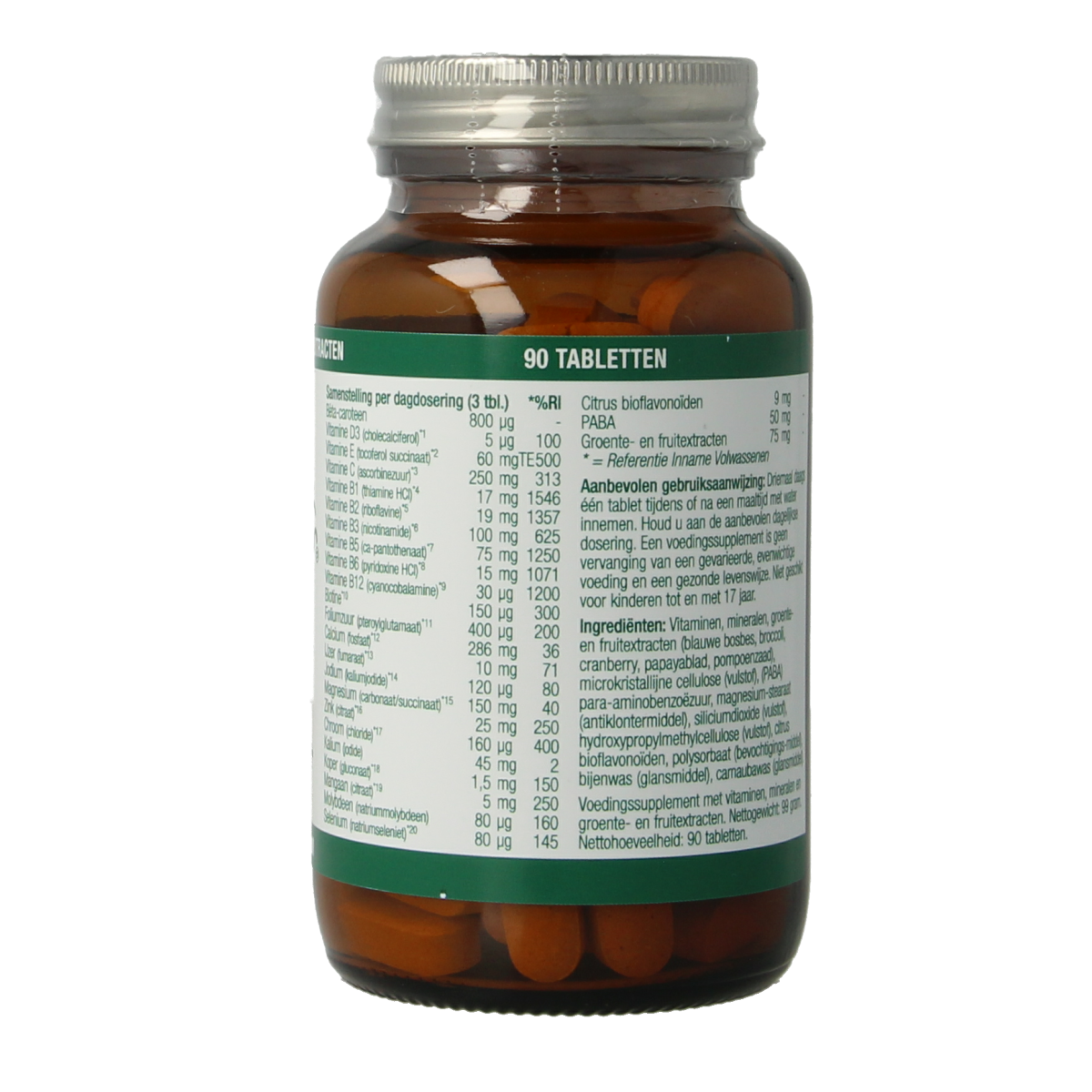Essential Organics Men plex 50+ 90.00 Tabletten