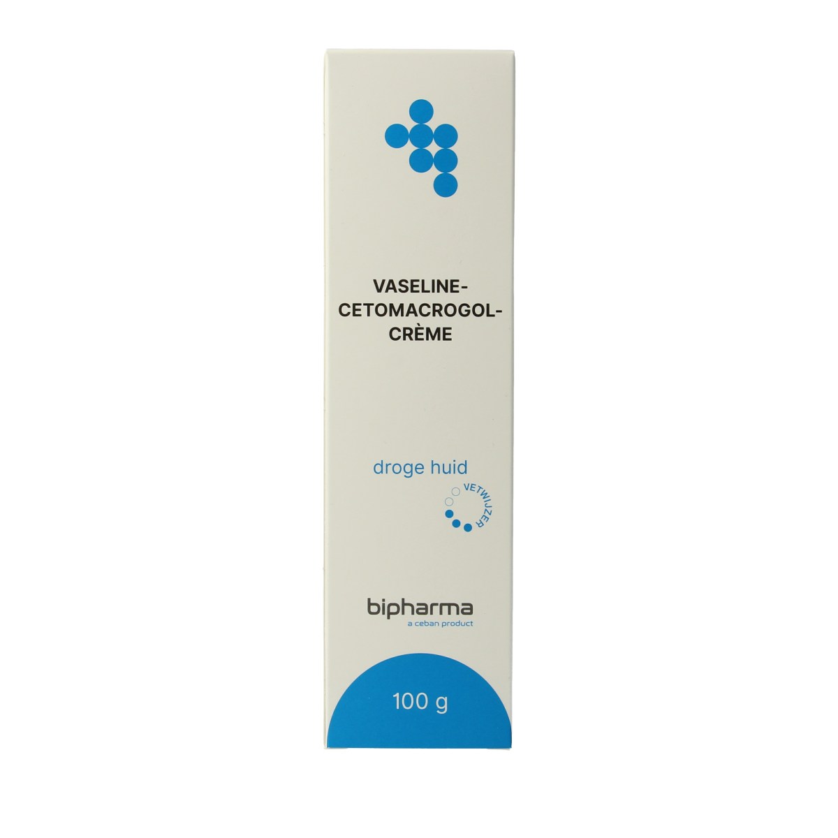 Bipharma Vaseline-cetomacrogolcreme 100.00 Gram