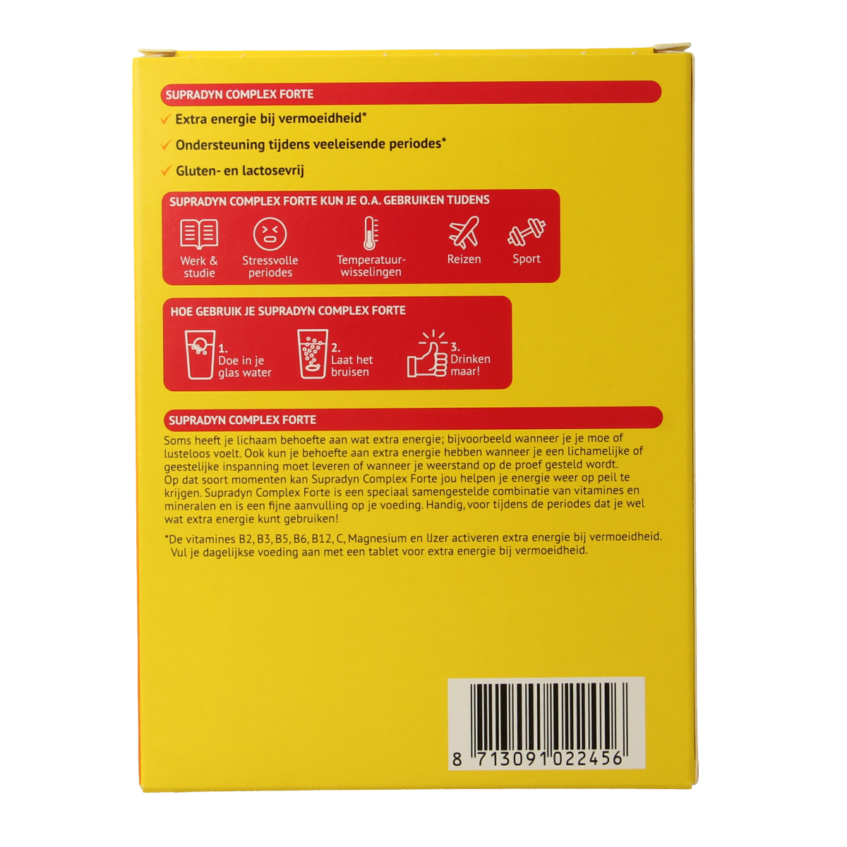 Supradyn Complex forte 45.00 Bruistabletten