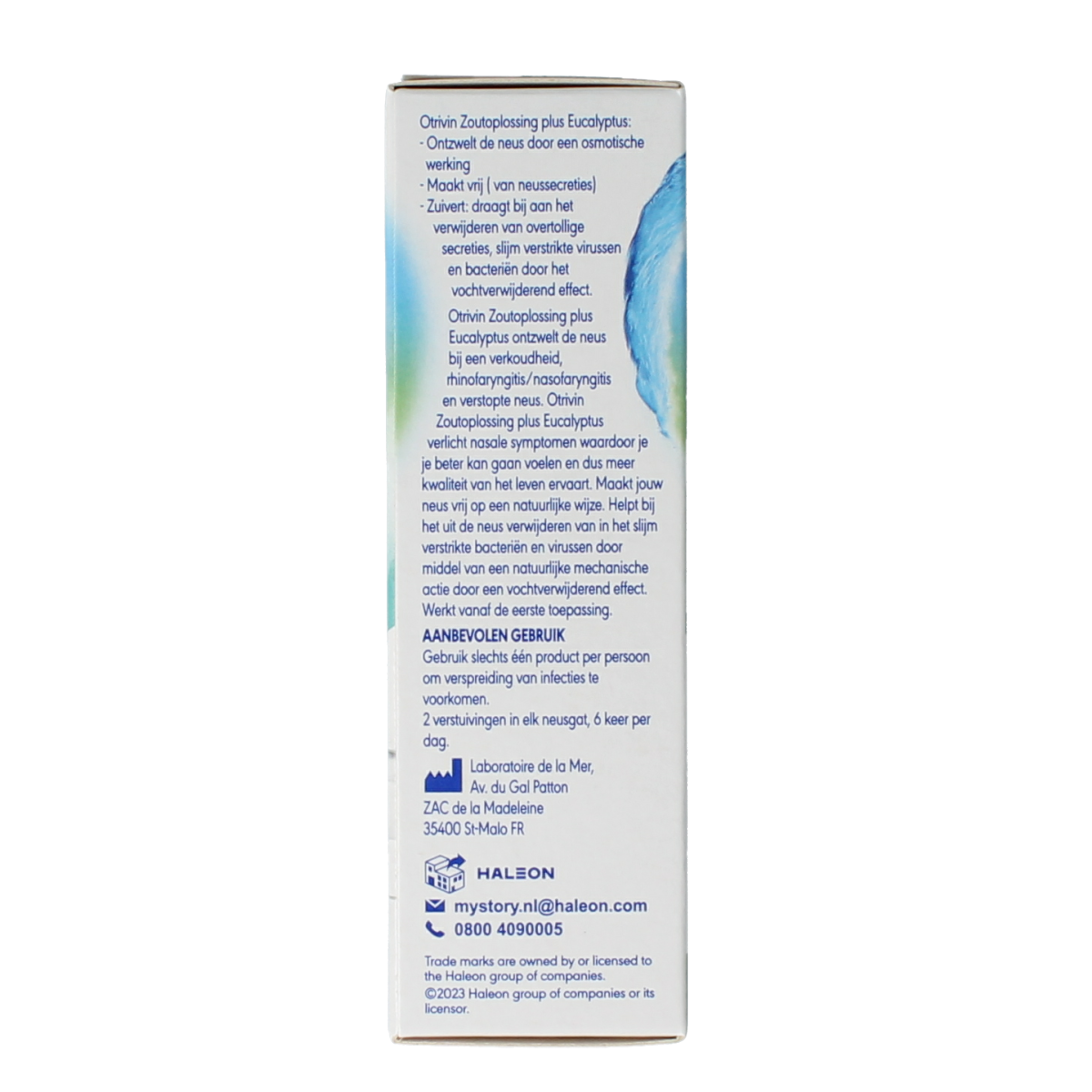 Otrivin Plus eucalyptus 20.00 Milliliter